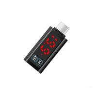 USB C Car for charger Adapter 100W Fast Charge Digital Display(red)