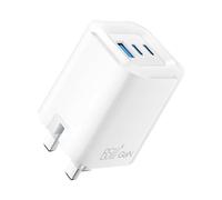 USB C Charge 65W Fast Charger Plug 3 Ports GaN Charger Foldable Travel Charger Laptop Charger Compatible With Lenovo Tab K10 Tab P12 Pro Tab P11 5G Tab P11 Pro Tab P11 Tab M10 Plus