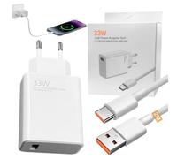 USB C Charger 33W, Fast Charger with 2M USB C Cable Turbo Charger for Xiaomi Redmi Note 13/12/11 Pro/11s/10/12 Pro/13 Pro, Xiao-mi 14/12/10T/11 Lite/10 Lite, POCO X6/ F3/ M5/X5