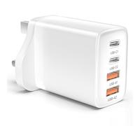 USB C Charger,4 Ports Multiple Charger with USB-C and A,40W Fast ChaRger PD 3.0 Power Adapter U S B Power Supply Type C for iPhone 16 15 14 13 12 11Pro Max SE XS XR 8 7,Samsung