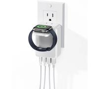 USB C Charger,43W Fast Charging Block with Foldable Magnetic Wireless iWatch Charger Dock, Multiport Power Adapter Compatible with iPhone 16/15/14/13/12/Pro Max/8/7, Tablets, Cellphones,Samsung,iPad