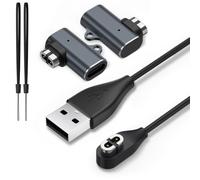 USB C Charger Adapter for Shokz Headphone, Replacement Charging Cable & 2 Magnetic Converters for Shokz Charging Cable,Compatible with Shokz OpenRun S803 / OpenRun Pro Mini S810 / Aeropex AS800