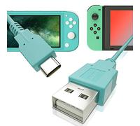 USB-C Charger Cable for Nintendo Switch & Switch 2 - 4.9ft Fast Charging USB-A to USB-C Cord - Soft Blue Switch USB Charger for Console, Dock & Joy-Con Grip