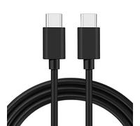 USB C Charger Cable For Vivo X80 Pro X60 Pro X51 5G Y72 5G Y70 Y52 5G V23 5G V21 5G USB C to Type C Fast Charging Cable PD Type C Phone Charger Adapter Cable Type C Cable Data Transfer Lead (BLACK)