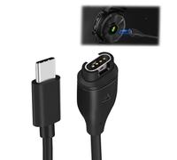 USB C Charger for Garmin Watch Charging Cable 1M | for Fenix 5 5S 5X Plus 6 6S 6X Pro 7 7S 7X, Forerunner 245 255s 265 945 965, Vívoactive 3 4 4S Venu, Approach S10 S40 S12 S42