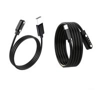 USB-C Charging Cable for PLAUD Note Pro, ABS 3.3ft Replacement Cord for AI Voice Recorder, Fast Charge Accessory for Meeting Notes(Type C+USB)