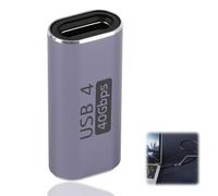 USB C Coupler 40Gbps Female to Female Adapter, Supports 8K@60HZ Video, 100W Fast Charging, Compatible with Thunderbolt 3/4, USB4, and All Type C Devices for Data and Power Transfer