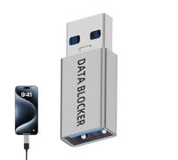 USB C Data Blocker - Laptop Defender, Type-C Adapter Protector, Cyber Juice Jacking Shield, Hardware Privacy Firewall, High-Speed Charging Only Dongle | Information Security for Mobile