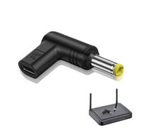 USB C DC Adapter | 12 Volts USB Type C Female DC Male Connector 90 Degrees, C DC 5.5x2.5mm/5.2x2.1mm/4.8x1.7mm/4x1.7mm/3.5x1.35mm/1.35x1.35mm/1.35x1.35mm/1.35mm 118 x 0 .11 mm