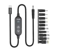 USB C DC5.5mm Power Supply 100W With 5V/12V/15V/19V/20V Multiple Output USB To Direct Power Cord 10 Adapters For Laptops Laptop Charging With Type C
