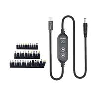 USB C DC5.5mm Power Supply 100W With 5V/12V/15V/19V/20V Multiple Output USB To Direct Power Cord 34 Adapters For Laptops Laptop Charging With Type C