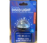 USB-C Disco Phone Light Kikkerland 27135