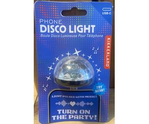 USB-C Disco Phone Light Kikkerland 27135