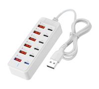 USB C Docking Station - 12 in 1 Multiport Adapter - High Speed USB C Hub for Multiple Devices and Home Use Office Bookstore | For Laptop T