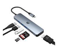USB C Docking Station 6 in 1 for Mac Pro/Air Dell Surface HP SurffaceBook etc