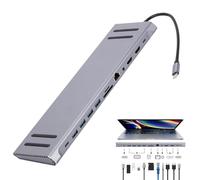 USB C Docking Station SuperSpeed Desktop Dock Type C Splitter PC Extender