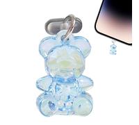 USB C Dust Plug - Adorable Bear Bear Cover Cap, Compact Charger Connector Guard, Lightweight USB C Charging Charging Gasket, Mini Dust Protection Accessory |