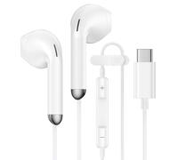 USB C Ear Buds Wired Earbuds for iPhone 17 Pro Max Air 16e 16 Plus 16Pro 15 USB C In-Ear iPhone 17 Headphones Wired Type C Earphones with Microphone for Samsung Galaxy A17 A16 A56 A36 S25Ultra S24 S23