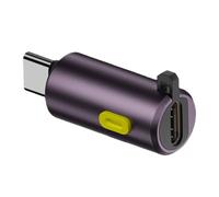 USB C Extension Adapter USB C Adapter With 80Gbps Data Transfer And Real Time Power Display Digital Display Charging Power