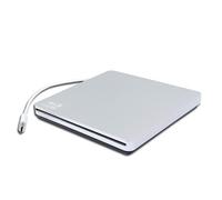 USB-C External USB Superdrive for Mac CD DVD BD Blu-ray Burner Player, for Apple MacBook Pro M1 M3 14 2017 16 2020 2019 2023 2015 2022 2018 M2 Inch Laptop, BD-RE DL 8X DVD+-R/RW Optical Drive, Silver