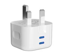USB C Fast Charger Wall Plug PD Adapter for Samsung Galaxy A17 A16 S24 FE A15 A05s A25 A35 A55 Phones, 20W Dual USB Type-C Port
