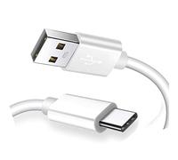 USB C Fast Charging Cable 2 Pack 2M Long Charge Lead For OPPO Find X5 A16s A54, OnePlus 8 9, Moto E20, Sony L4, Google Pixel 6 7 Pro (2M)