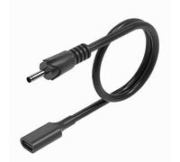 USB C Female Input to DC 3.5mmx1.35mm Power Charge Cable, 3.28Ft 5V USB C to DC Adapter Cable Power Charging Cord for Webcam Router, IP Camera, Electric Toothbrush, Table Lamp, 1Pack