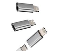 USB C Female to Lightning Male Charge Adapter Type C Port Charger Cable Converter(3 Pack)for Apple iPhone 14 13 12 11 Pro Max Mini 6 7 8 Plus Ipad Air 2020 X Xs Xr Se Charging Cord Data Sync Connector