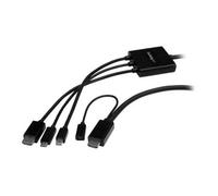 StarTech.com USB-C, HDMI or Mini DisplayPort to HDMI Converter Cable - 2 m (6 ft.)