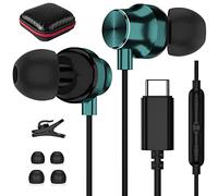 USB C Headphone, TITACUTE Wired Earbuds for iPhone 15 Pro Max Samsung S23 FE S22 S21 S20 A53 A54 Galaxy Z Flip in-Ear Noise Canceling Type C Earphone with Mic for iPad 10 Pro Pixel 7 6 6a 7a 8 OnePlus