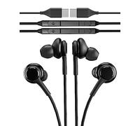USB C Headphone Type C Jack Wired Earbud (2Pack) with Microphone Headset compatible for Samsung Galaxy S20 S21 S22 S23 Ultra Note 10 20 Z Flip Computer Chromebook Gaming Laptop Video Earphone