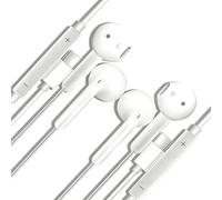 USB C Headphones, 2 Pack USBC Headphones Wired Earphones Type C In Ear Earbuds With Mic & Volume Control Noise Cancelling for iPhone 17/16/15 Pro Max/Plus, Galaxy S23/S22/S21/S20 iPad Pro Huawei Pixel