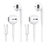 USB C Headphones for iPhone 15 16 Pro Max Earbuds with Microphone & Volume Control HiFi Stereo USB C Earphones for Galaxy S23/S22/S21/S20/Ultra Note 10/20, for iPad Pro Pixel 7/6/6a/5/4 One Plus 9 8