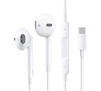 USB C Headphones,In Ear Type C Earphones with Mic & Volume Control,Hi-Fi Stereo Wired Earbuds for Samsung Galaxy S23 S22 S21 A53/54,iPhone 16/16 Pro/15/15 Pro,P40 P30 Mate 20,Google Pixel,Pad Pro 2022