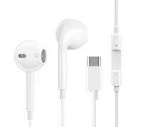 USB C Headphones,In Ear USB C Earphones HiFi Stereo Noise reduction TPYE C Earphones with Mic&Volume Control compatible for Samsung S20 S10,huawei P40 P30 Mate 20,One Plus,Google Pixel,i Pad Pro 2022