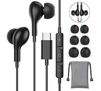 USB C Headphones,Magnetic USB C Earphones Wired Type C Headphones with Mic for iPhone 17/16/15 Pro Max Plus,Samsung Galaxy S26 S25 S24 Ultra S23 S22 A56 A16 A17,Huawei P40,Google Pixel,Xiaomi,Oneplus