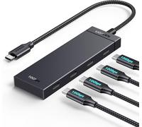 USB C Hub 10Gbps 4 USB-C Ports Splitter 30CM Cable USB 3.2 Multiport Adapter