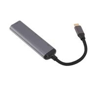 USB C Hub, 5-in-1 USB C Hub Multiport Adapter with 3.5mm Headphone Jack USB3.1 USB2.0 Type A PD Charging Port for Android for IOS Phone Tablet