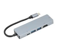 USB C Hub 5 in 1, USB Hub Ethernet A, Speed Data nd 10D Charging, Aluminum y USB C Hub for Computer T Laptop