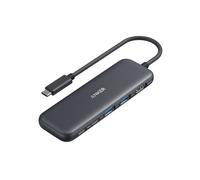 USB C Hub 5 in 1 USBC to HDMI Splitter with 4K Display 1 x Powered USB C 5Gbps &