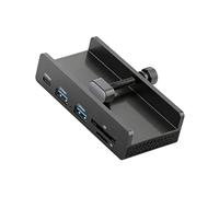 USB C Hub Featuring Pointed Video Output 60Hz and Powerful Charging for Notebook Computers Clip on USB C Hub