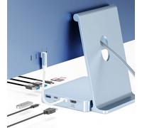 USB C HUB for iMac - 3*USB A SD/TF, 10Gbps, Supports M.2 SSD Expansion, Blue