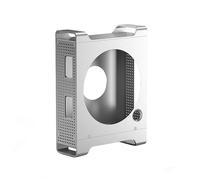 USB C Hub for Mac Mini M4/M4 Pro with M.2 SSD Enclosure, Vertical Docking Station Stand with USB 3.2 Gen2 Ports, SD/TF Card Readers, Aluminum Cooling Stand for Mac Mini Accessories