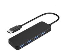 USB C Hub Splitter 4-Port Extender Multiport USB Adapter for Laptop, Xbox, Flash Drive, HDD, Console, Printer, Camera,Keyborad, Mouse