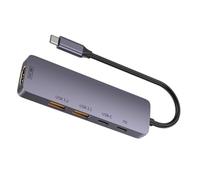 USB C Hubs 10Gbps 3.2 Expansion Dock PD100W 140W Charging 4K HDTV Output For Laptop Mobile Devices Fast Speed C Hubs For Data Transfer