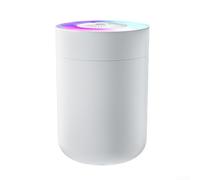 Usb-c Humidifier With Colorful Night Light, Fine Mist Mist For Bedroom Office, Auto Shut-off Top Fill Desktop Air Diffuser(White)