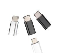 USB C Male to Micro USB Female Adapter(3pack)Android Port Charge Cable Type Charging Connector Compatible for Samsung Galaxy Note S10 S20 S21 S22 S23 Ultra Z Flip S9 Google Pixel LG Ipad Pro Air4 Cord