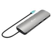 i-tec USB-C Metal Nano 2x Display Docking Station + Power Delivery 100 W