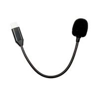 USB C Microphone 360 Degree Adjustable Gooseneck Noise Canceling Technology External USB C Gaming Microphone For Laptop Laptop