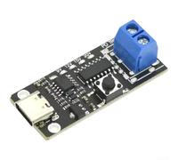 Usb C Pd Decoy Module With Led Display For 5v 9v 12v 20v Fast Charging And Aging Test Support Qc Fcp Afcp Protocols Up To 100w Output Black Two Pack(Terminals)